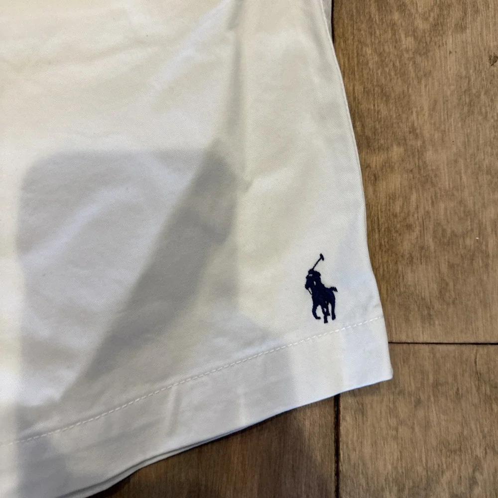 Polo Ralph Lauren Chino Stretch Classic Fit Khaki Chino Shorts‎ Size XLT B & T